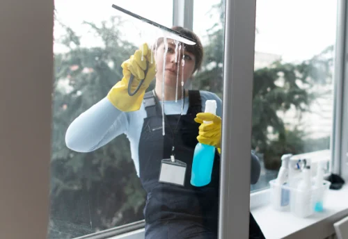 Nettoyage de vitres intérieures et extérieures à Goudelin